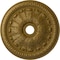 Ekena Millwork Tomango Egg & Dart Ceiling Medallion (Canopies up to 6 3/4"), 27 7/8"OD x 3 7/8"ID x 2 1/2"P, Gold CM27TOGLS - alternate 1